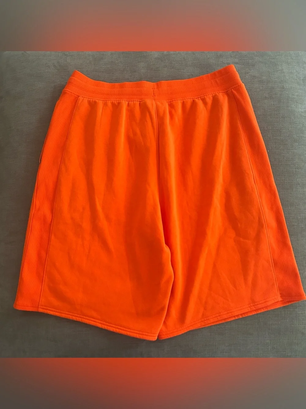 Under Armour Mens AllseasonGear Fleece Athletic Shorts Orange XL NWT